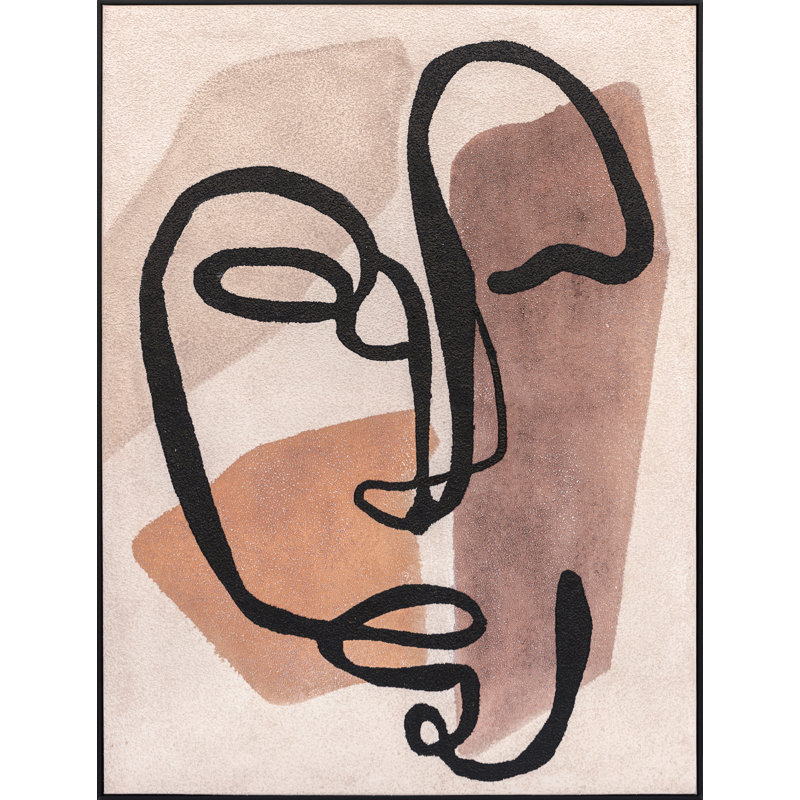 Floater Frame Painting on Canvas