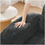Canapé en forme de L sans os, tissu de velours doux, conception capitonnée, éponge haute densité 32D, aucun assemblage requis, conception ergonomique inférieure, conception antidérapante, repose-pieds mobile pour les chambres à coucher, noir-530829854