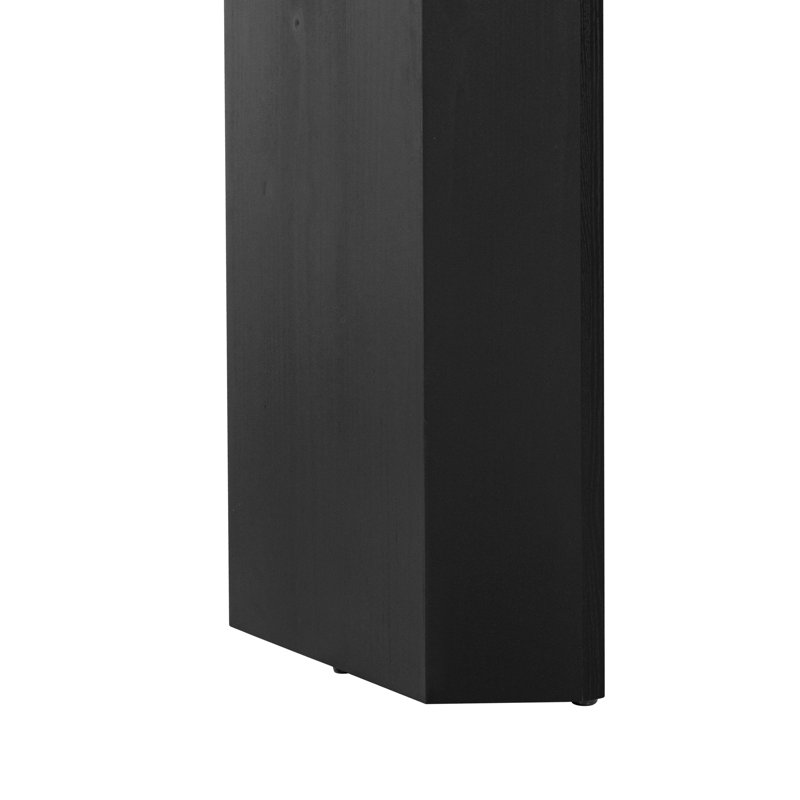 Console - Placage de bois de qualité polyvalent pour les intérieurs et la durabilité, Black