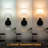 Battery Operated Wall Sconce, Rechargeable Wall Sconces Wall Decor Set Of 2-2075418356