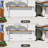 Decorative Garage Door Accents Hinges Handles Hardware Kit,  2 Handles And 4  Hinges