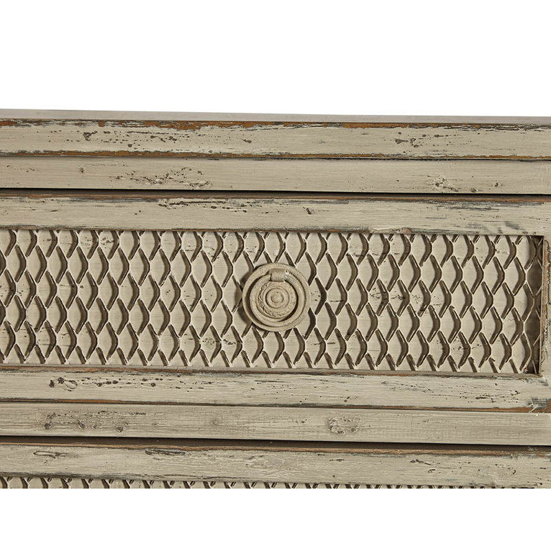 Solid Wood 3 -Drawer Accent Chest