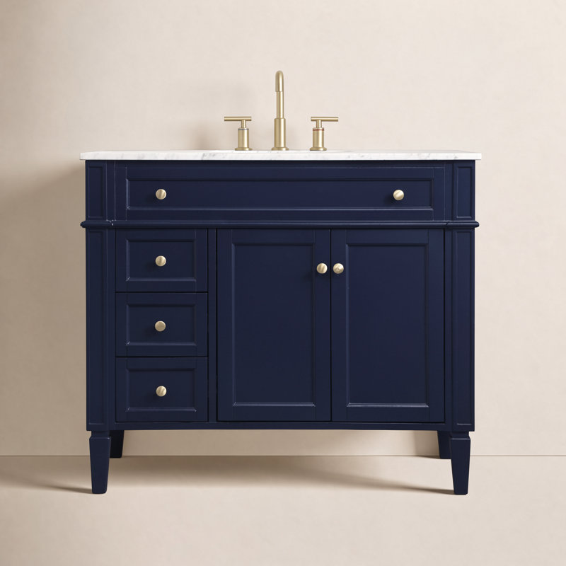 Rivers 40" Single Bathroom Vanity, Blue