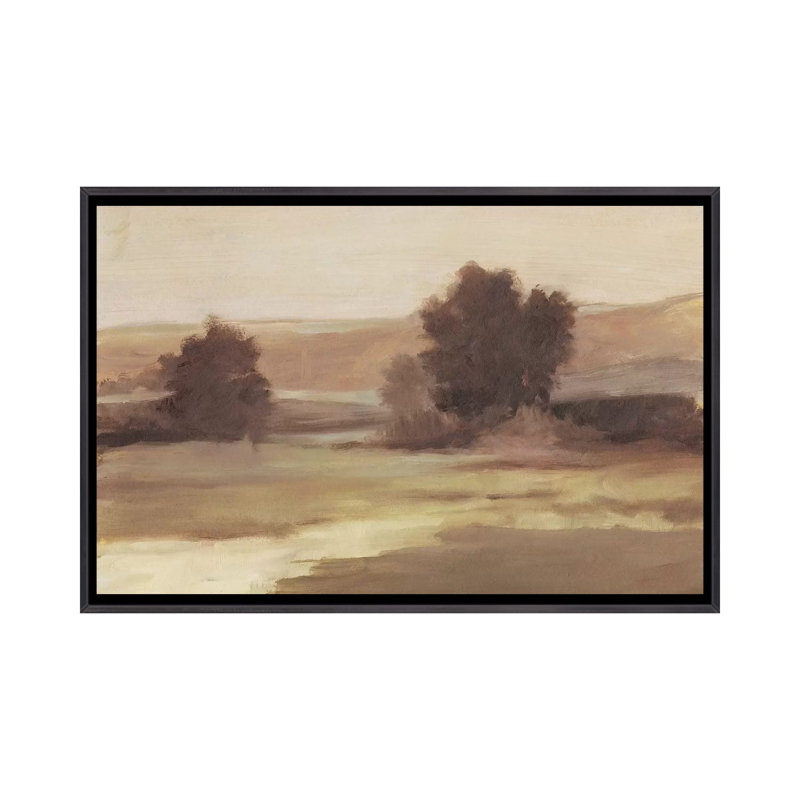 "Discrète Landscape II" par Ethan Harper, reproduction d’art, H 32 po x l 48 po x 1,5 po, Pas de tapis