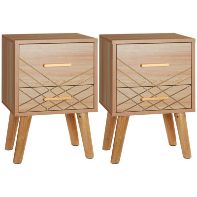 Mullica 35cm W Bedside Table