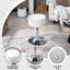 Bausch Swivel Upholstered Adjustable Height Counter Stool with Metal Frame-5882986-34833574