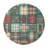 Timeless Tartan Patterns Braided Rug-1818535162