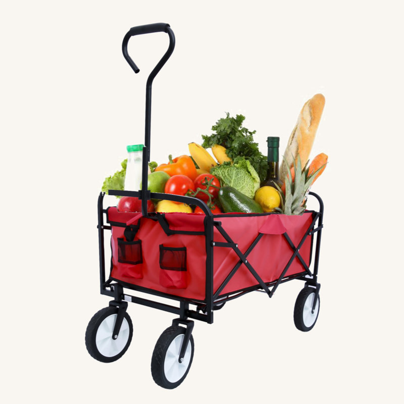 Folding Wagon Garden Shopping Beach Cart