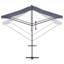 Dakota Fields 300cm D Polyester Cover Retractable Freestanding Awning-2116190995