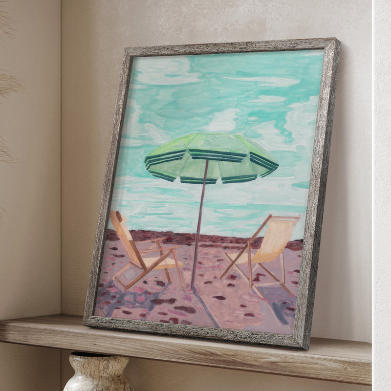 «Pastel Sky II», reproduction encadrée - bois massif, H 21 po x l 17 po