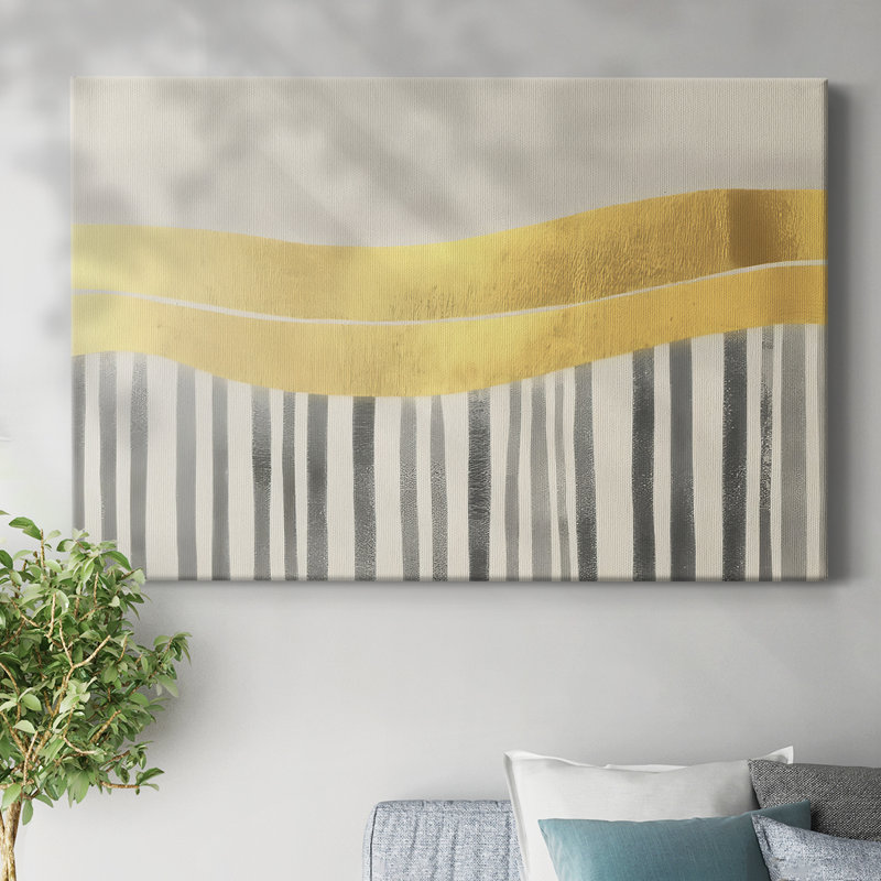 Paysage abstrait, série IX, H 12 po x l 18 po