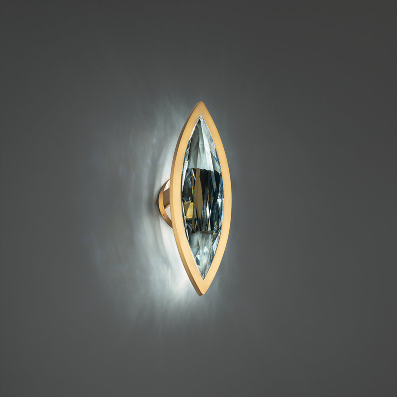 Marchesa 1 Light Crystal LED Wall Sconce