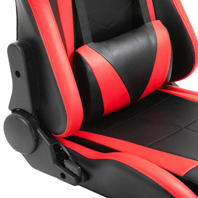 Chaise de jeu en rouge / noir