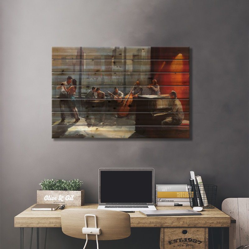 Chambre avec vue I, H 18 po x l 26 po x P 1,5 po