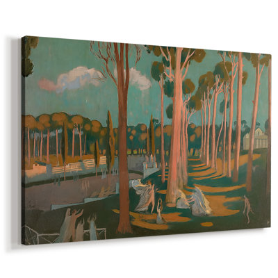 Arbres verts (vert) - Maurice Denis - toile tendue avec châssis - 1893