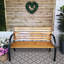 Abdimajid Solid Wood Outdoor Bench