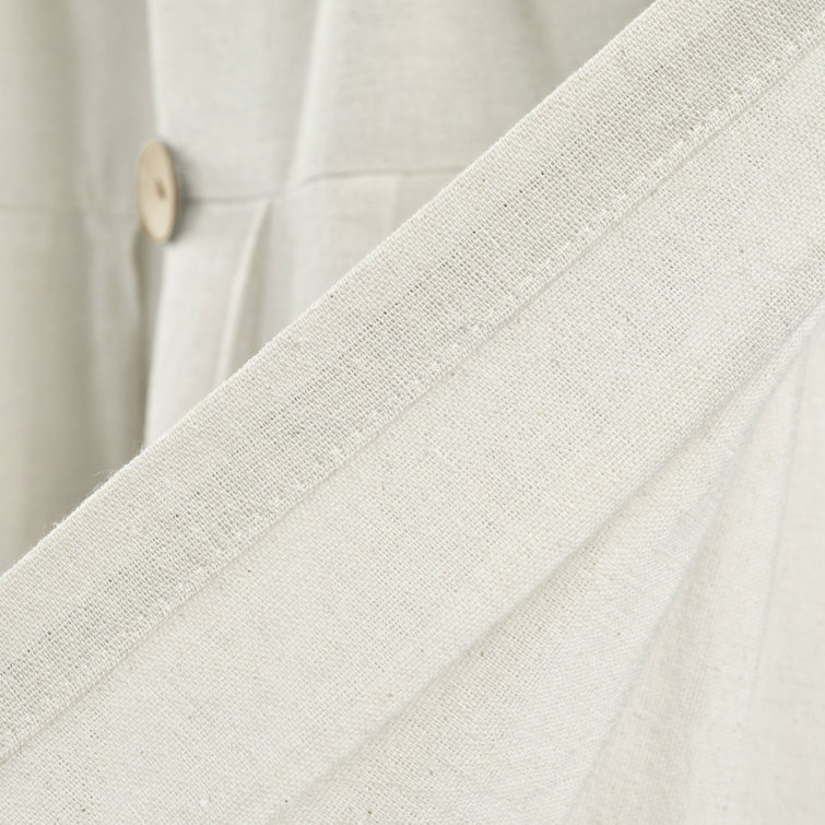 Ruya Cotton Blend Tailored Window Valance