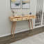 Console Table 110Cm Pine Solid Wood Ashwini-969788828