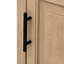 Armoire de salle de bain autoportante de 20 po avec lavabo en céramique blanche, robinet à surface lisse, 1 porte, tablette ouverte et cadre oxydé pour un petit lavabo sans couture polyvalent, aluminium mat de haute qualité-1689551212