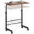 Plateau brun rustique / structure noire