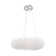 Modern Feather Pendant Light Ceiling Mounted Lighting Fixture