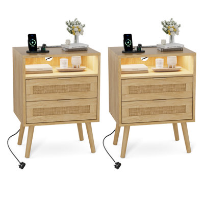 45cm W Bedside Table