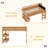 Loft Bed With Multi-Storage Bookcases, Boxes And Drawers, Solid Wood Low Loft Beds With Desk And Blackboard, No Box Spring Needed-192705347