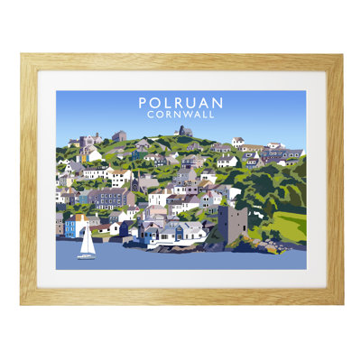 Polruan by Richard O'Neil - Print