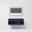 Geneva 48" Wall-Mounted Single Bathroom Vanity Set with Mirror-87286007-91877521