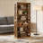 Classic Wooden Bookshelf,Elegant Display Shelves,Sturdy Freestanding Bookcase