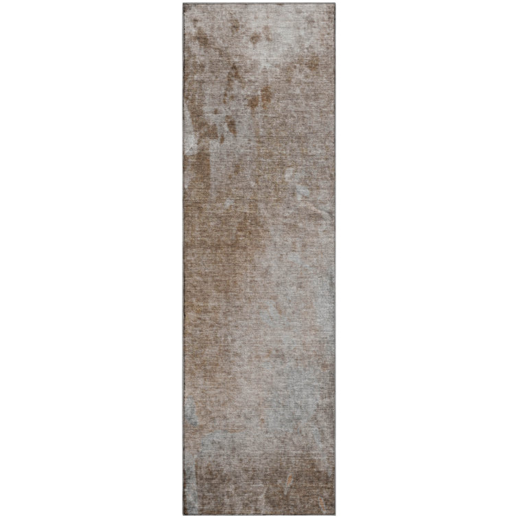 Premium Machine Washable Cerrito AMF562 Mocha Rug