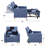 Convertible Sleeper Sofa Chair Bed-426724182