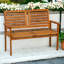 NAPOLI 2 Seater Bench 120x60x96cm