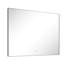 Miroir de salle de bain 60 po x 36 po avec rétroéclairage à DEL, fixation murale, brouillard, mémoire, grand réglable, incassable, intensité variable 60 po x 36 po pour meuble-lavabo, fixation, fonction mémoire, intensité variable,