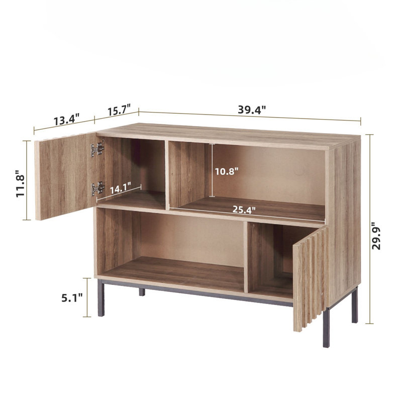Lindisfame 39.4'' Console Table