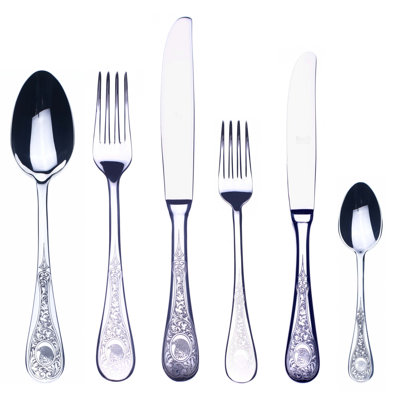 Diana Flatware Set - 36 Pieces - Stainless Steel