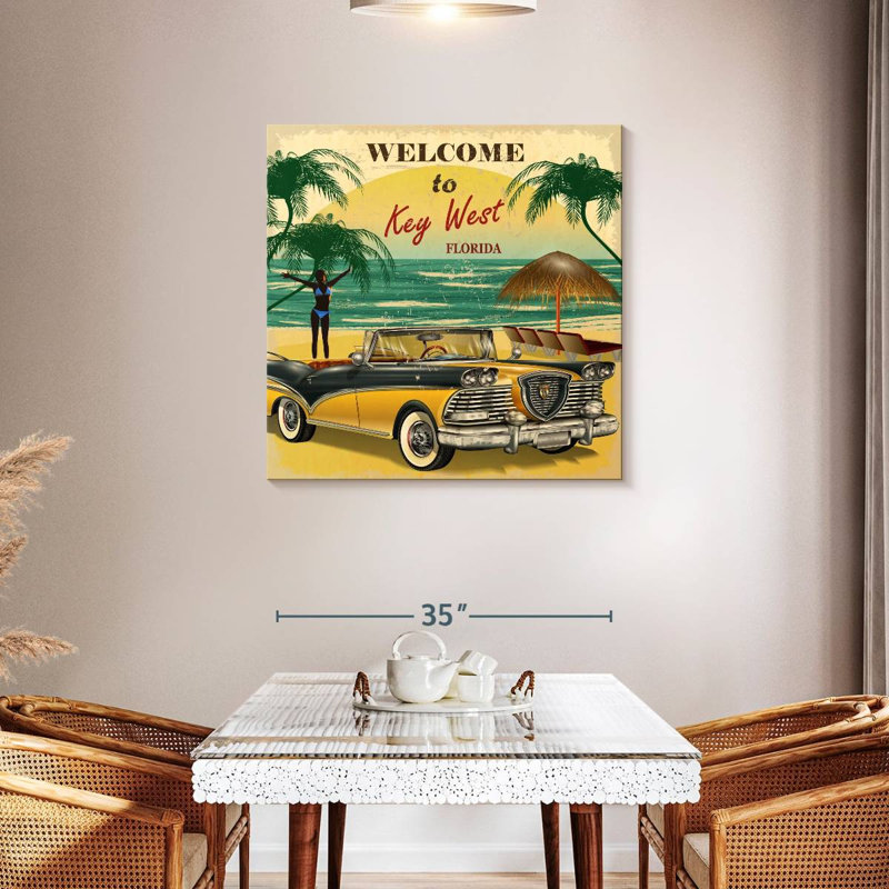 Affiche de Nicci Key West, Floride, H 36 po x l 36 po