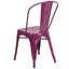 Commercial Grade Metal Indoor-Outdoor Stackable Chair-191308219