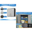 Armoire de rangement murale pour outils