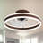 Desnoyer 19.7 inch Smart APP Low Profile Ceiling Fan Remote Control 6-Speed Flush Mount LED Lighting-468934626