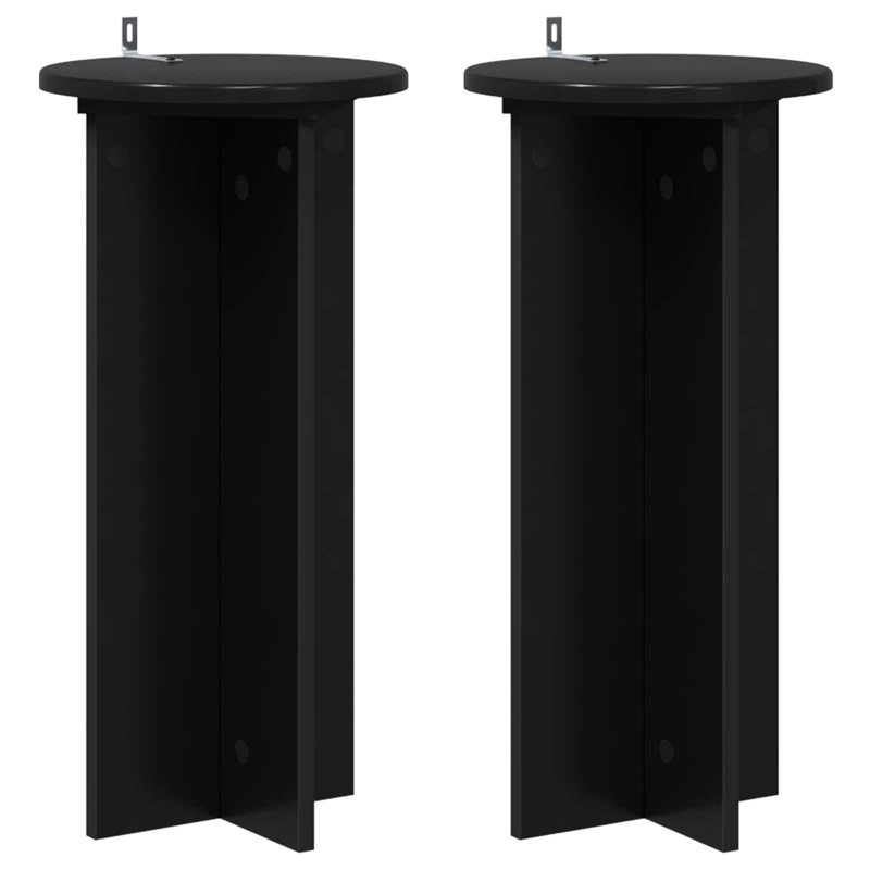 Plant Stand - Set of 2, Black