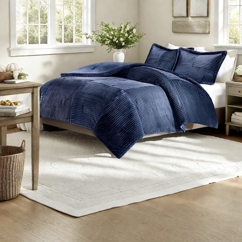 Ensembles de literie douillette douillette, polyester grand confort moderne pour la maison