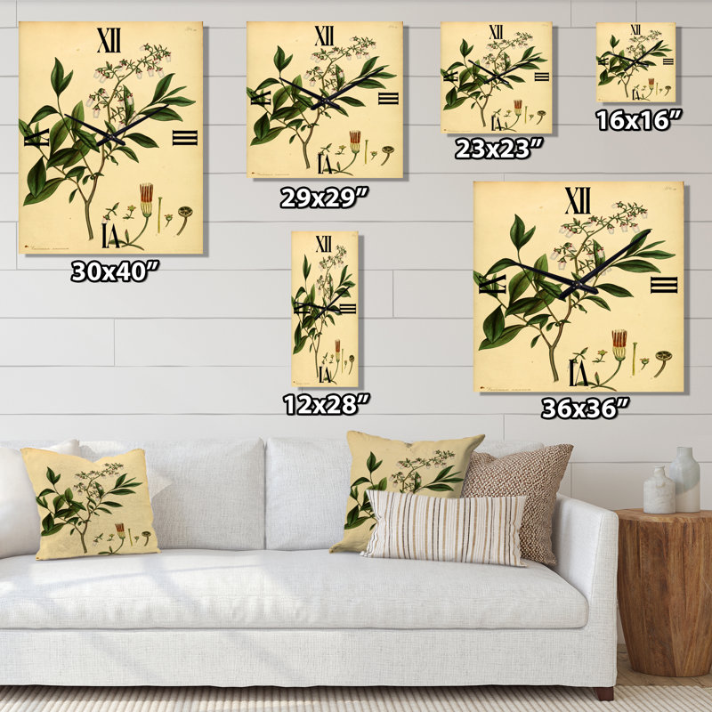 Horloge murale Plant Life, Petit