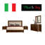 Springville Valencia Bedroom Set With Camel Frame-2137918022-2137918021