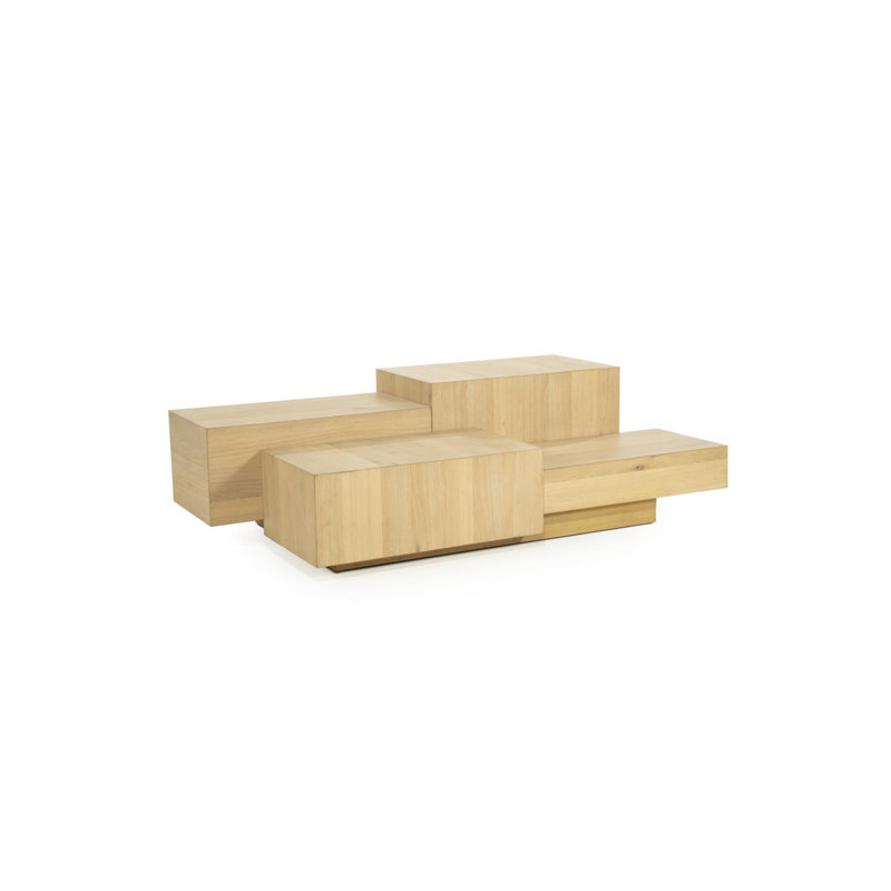 Quinten Rectangular Coffee Table, Natural