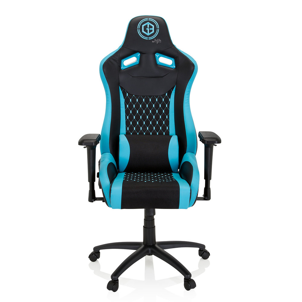 High End Gamingstuhl DYNAFIT ELITE PRO Blau Inbox Zero