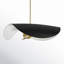 Hinton 3 Light Metal Dimmable LED Pendant-407978187