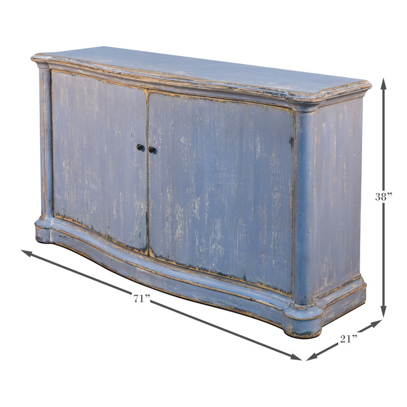 76'' W Solid Wood Sideboard