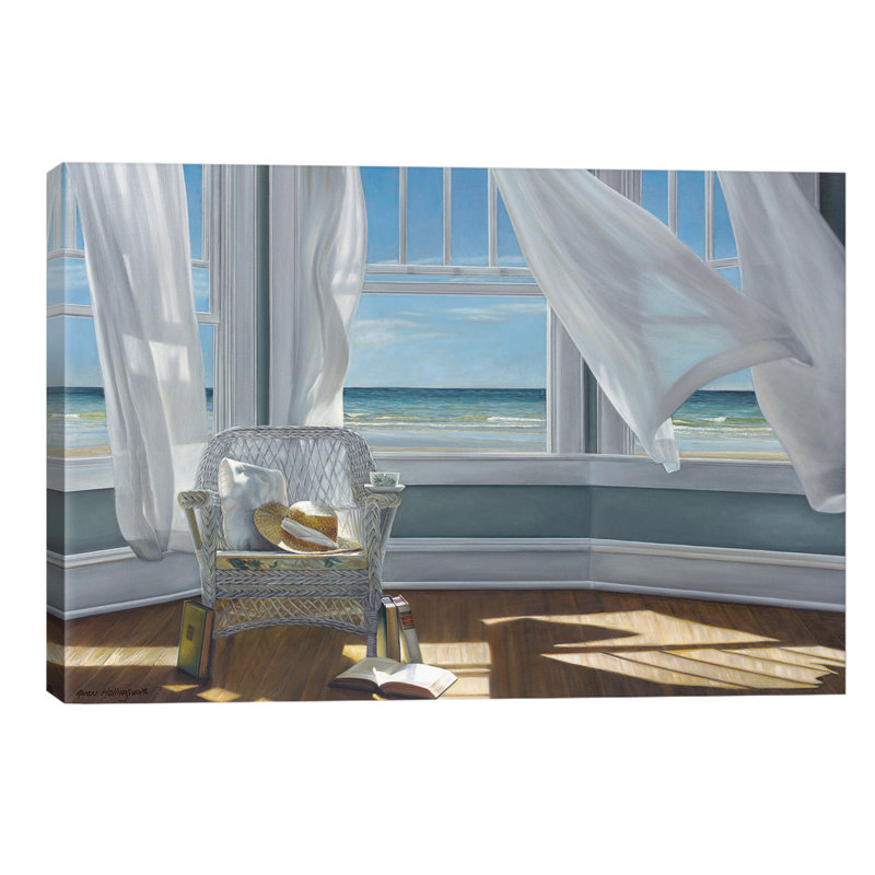 Gentle Reader by Karen Hollingsworth - Print on Canvas, Wrapped Canvas, 101.6 cm H x 66.04 cm W