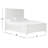 Queen Panel Bed With Nightstand (Two Tone)-1519604160-1519604162